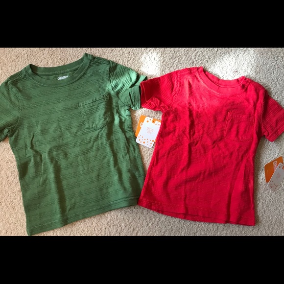 2 new Gymboree Short Sleeve Shirts - Picture 1 of 4